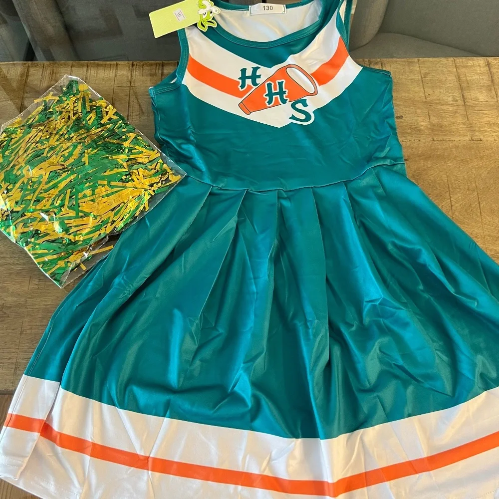 - cheerleader costume dress up halloween